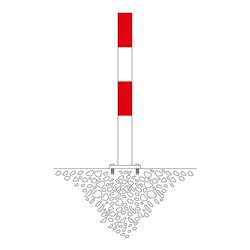 Moravia MORION Sperrpfosten 90 Bp 2 fv ref