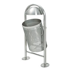 Moravia Abfallbehälter Edelstahl DS35