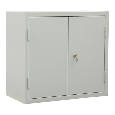 STIER Hängeschrank für Werkstatt lichtgrau HxBxT 600x650x320mm