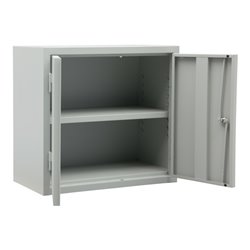 STIER Hängeschrank für Werkstatt lichtgrau HxBxT 600x650x320mm