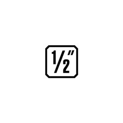 Gedore SB 19 SL-08 Steckschlüsseleinsätze 1/2' auf Steckleiste 9-teilig