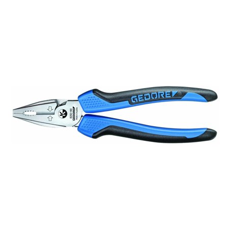 Gedore SB 8250-180 JC Kraft-Kombinationszange 180 mm 2K-Griff