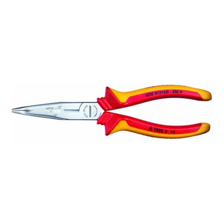 Gedore SB VDE 8131 AB-200 H VDE-Mehrfachzange 200 mm gewinkelt Hüllenisolierung