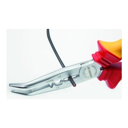 Gedore SB VDE 8131 AB-200 H VDE-Mehrfachzange 200 mm gewinkelt Hüllenisolierung