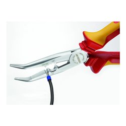 Gedore SB VDE 8131 AB-200 H VDE-Mehrfachzange 200 mm gewinkelt Hüllenisolierung