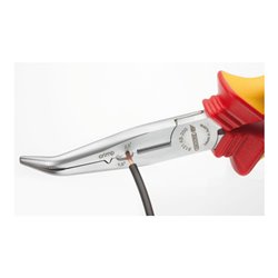 Gedore SB VDE 8131 AB-200 H VDE-Mehrfachzange 200 mm gewinkelt Hüllenisolierung