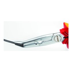 Gedore SB VDE 8131 AB-200 H VDE-Mehrfachzange 200 mm gewinkelt Hüllenisolierung