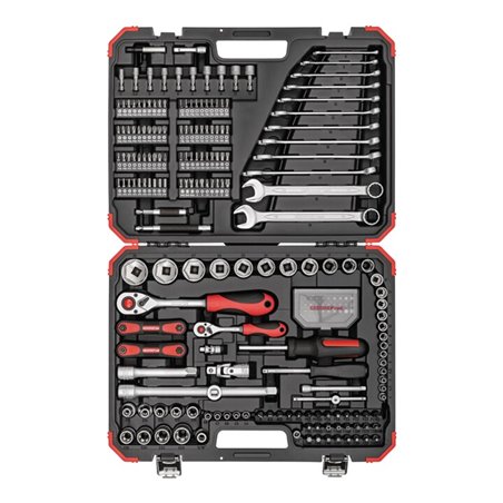 GEDORE red Steckschlüssel-Satz 1/4+1/2 232-teilig, R46003232