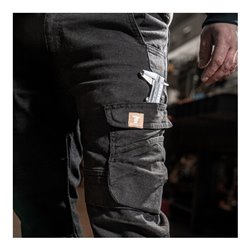 STIER Cargo Steel Pants 32/32 Black
