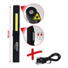 KS Tools LED COB Stripe Inspektionslampe 350 Lumen mit UV-Spot LED und Laserpointer