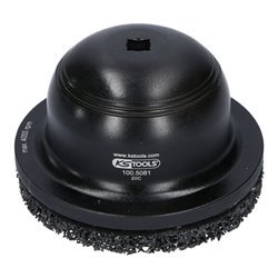 KS Tools Aluminium-Radnabenschleifer-Satz Ø 150 mm, Innen-Ø 90 mm, 2-tlg.