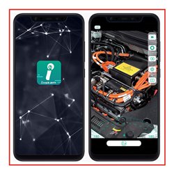 KS Tools Wi-Fi-Videoskop-Satz mit Ø 5,5 mm 0° HD Frontkamera-Sonde, 5-tlg.