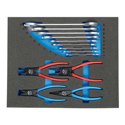 Gedore TS CT2-6-8000 Werkzeugsortiment in 2/4 Check-Tool-Modul