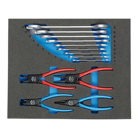 Gedore TS CT2-6-8000 Werkzeugsortiment in 2/4 Check-Tool-Modul