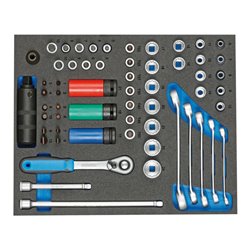 Gedore TS CT2-D30 Werkzeugsortiment in 2/4 Check-Tool-Modul