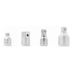 Gedore SB S 1932-04 Adapter-Satz 3/8'-3/4' + Verlängerung 1/2' 4-teilig