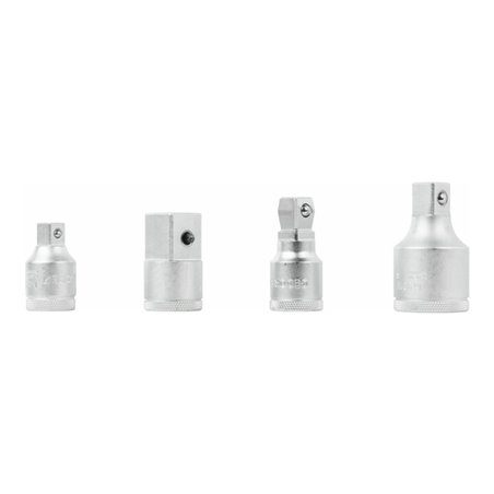 Gedore SB S 1932-04 Adapter-Satz 3/8'-3/4' + Verlängerung 1/2' 4-teilig