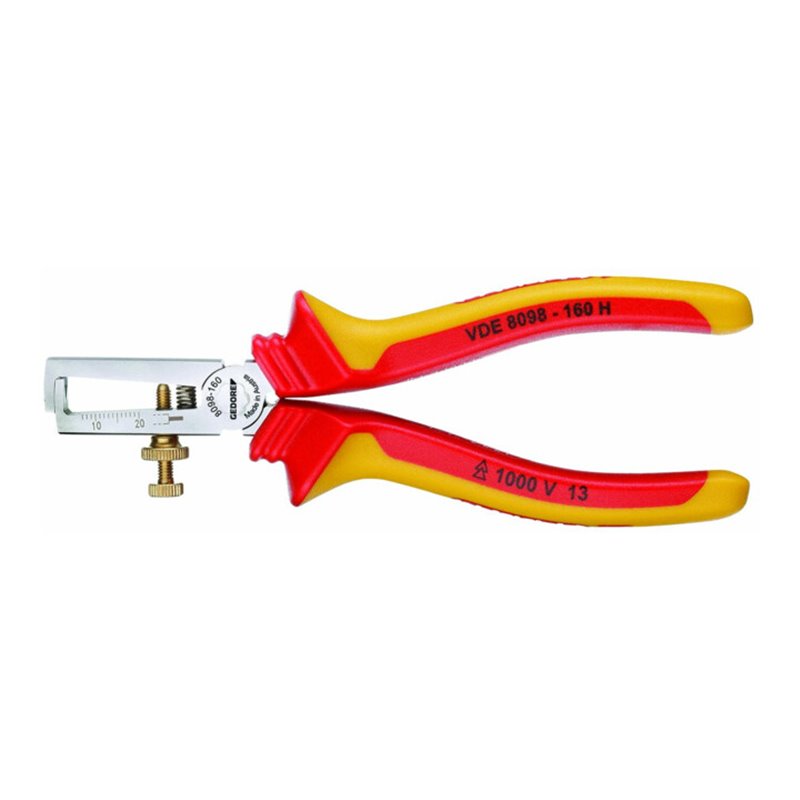 Gedore SB VDE 8098-160 H VDE-Abisolierzange mit Hüllenisolierung