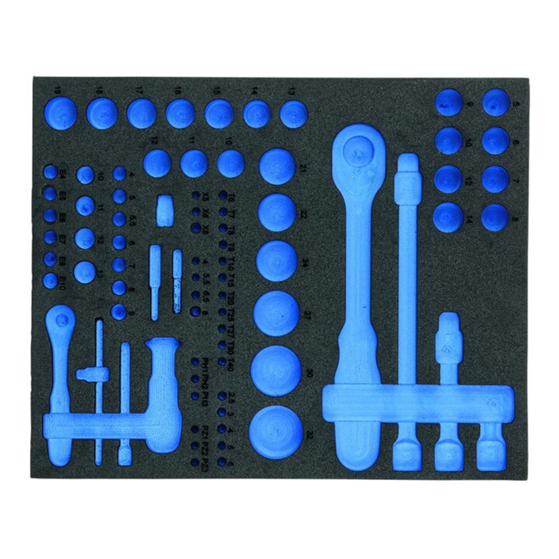 Gedore EI-TS CT2-D19-D20 Check-Tool-Modul leer