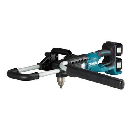 Makita Akku-Erdbohrer 2x18 V DDG460ZX7 mit Doppelschnellladegerät und 2 Akkus