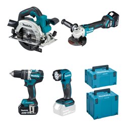 Makita Akku-Spezial Set 18 V DLX4154TJ