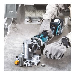 Makita Akku-Moniereisenschneider LXT 18 V mit 5,0 Ah Akku und Schnellladegerät DSC251RT