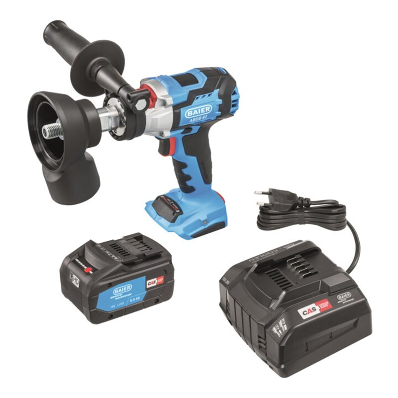Baier Akku-Diamant-Trockenbohrmaschine-Set ABDB82 18V