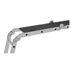 Hymer Vielzweckleiter, 4x3 Sprossen, Länge 3,38 m