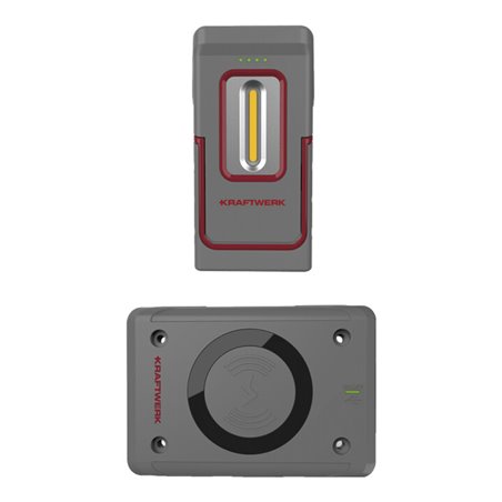 Kraftwerk LED Handlampe, WI300+Ladegerät Wireless