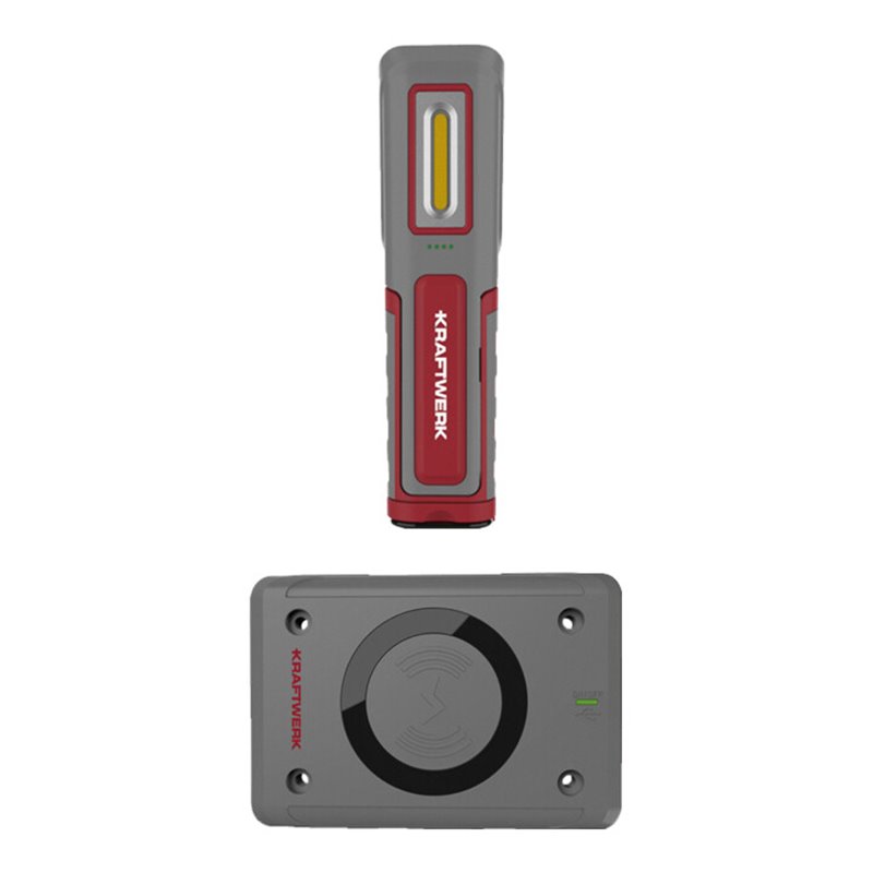 Kraftwerk LED Handlampe, WI600+Ladegerät Wireless