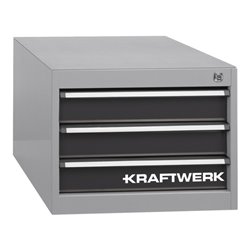 Kraftwerk Schubladenbox 380x535x600 mm, 3 Schubladen