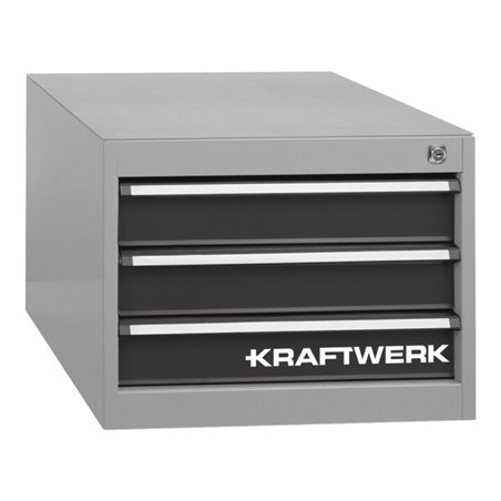Kraftwerk Schubladenbox 380x535x600 mm, 3 Schubladen