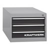 Kraftwerk Schubladenbox 380x535x600 mm, 3 Schubladen
