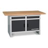 Kraftwerk Werkbank 840x1500x700 mm, 2 Türen, 2 Schubladen
