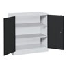 Kraftwerk Flügeltürschrank Serie 52, 950x1000x500 mm, 2 Fachböden, 1 Schublade