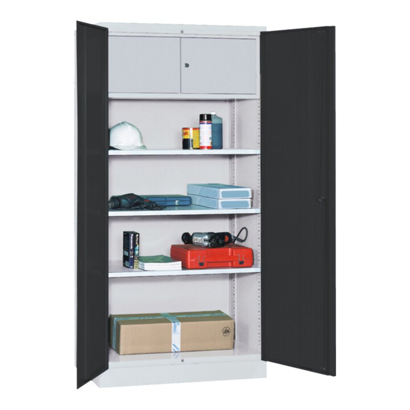 Kraftwerk Flügeltürschrank mit Wertfach, 950x1900x500 mm