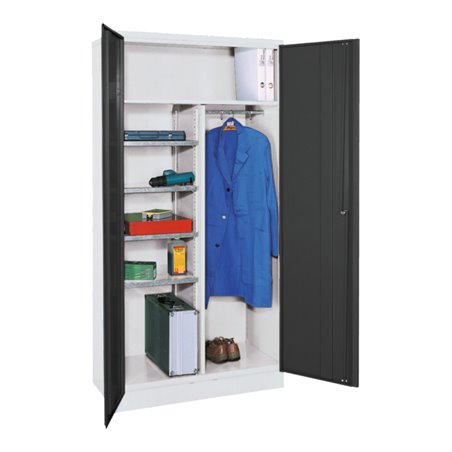 Kraftwerk Universalschrank 950x1900x500 mm mit Kleiderstange