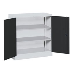 Kraftwerk Flügeltürschrank Serie 52, 950x1000x500 mm, 2 Fachböden