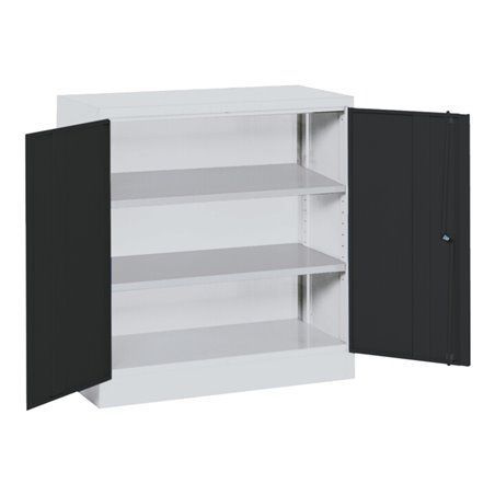 Kraftwerk Flügeltürschrank Serie 52, 950x1000x500 mm, 2 Fachböden