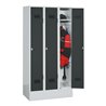 Kraftwerk Garderobenschrank Serie 53, 900x1850x500 mm, 3 Abteile