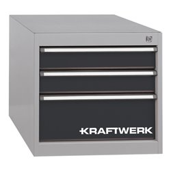 Kraftwerk Schubladenbox 470x535x600 mm, 3 Schubladen