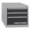 Kraftwerk Schubladenbox 470x535x600 mm, 3 Schubladen
