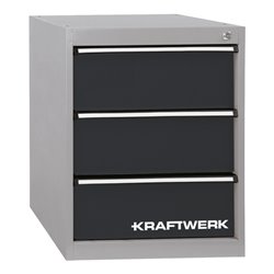 Kraftwerk Schubladenbox 655x535x600 mm, 3 Schubladen