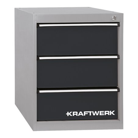 Kraftwerk Schubladenbox 655x535x600 mm, 3 Schubladen