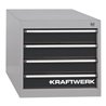 Kraftwerk Schubladenbox 470x535x600 mm, 4 Schubladen