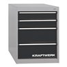 Kraftwerk Schubladenbox 655x535x600 mm, 4 Schubladen