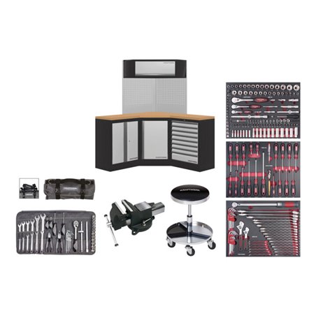 Kraftwerk Mobilio Werkstatteinrichung mit Werkzeuge, 3964-TOOL-002