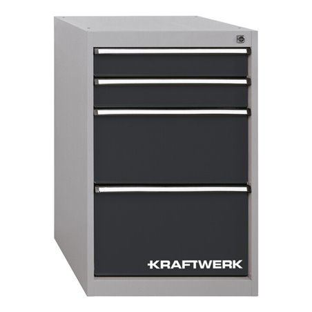 Kraftwerk Schubladenbox 800x535x600 mm, 4 Schubladen