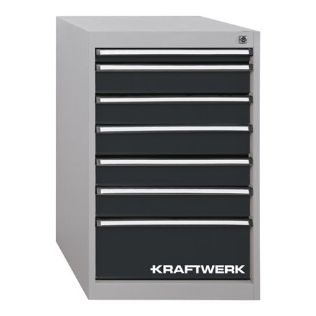 Kraftwerk Schubladenbox 800x535x600 mm, 7 Schubladen