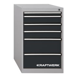 Kraftwerk Schubladenbox 800x535x600 mm, 6 Schubladen